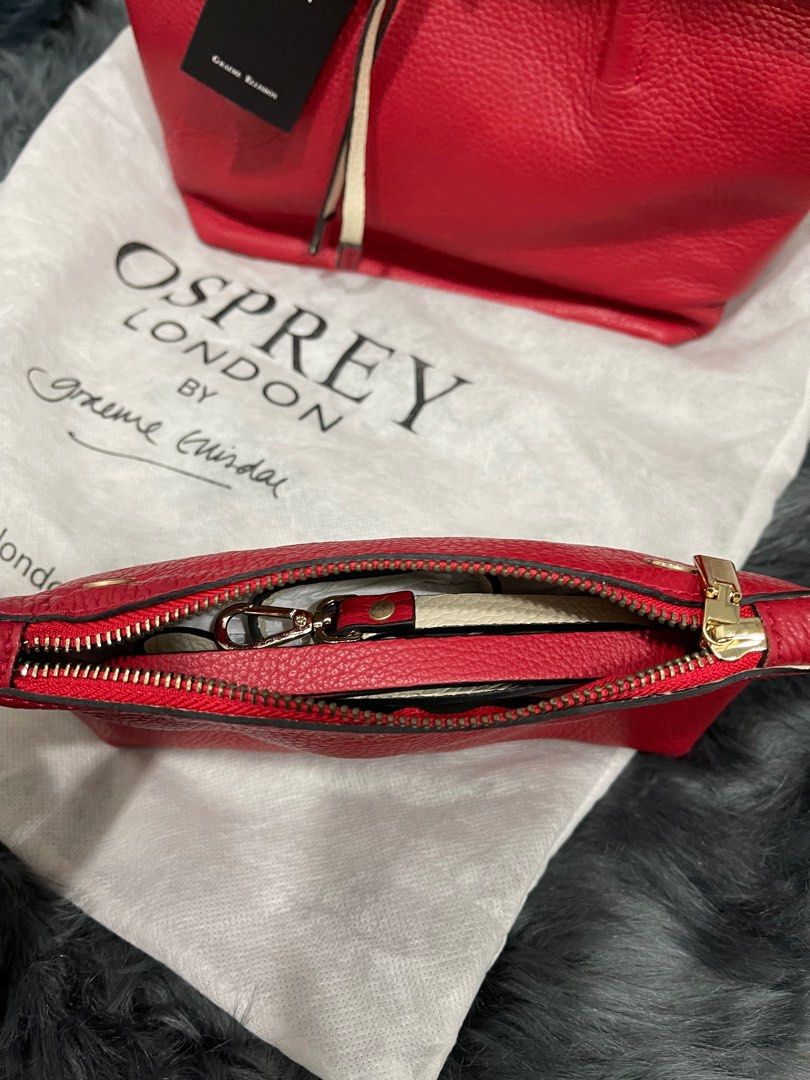 Osprey london red shop bag