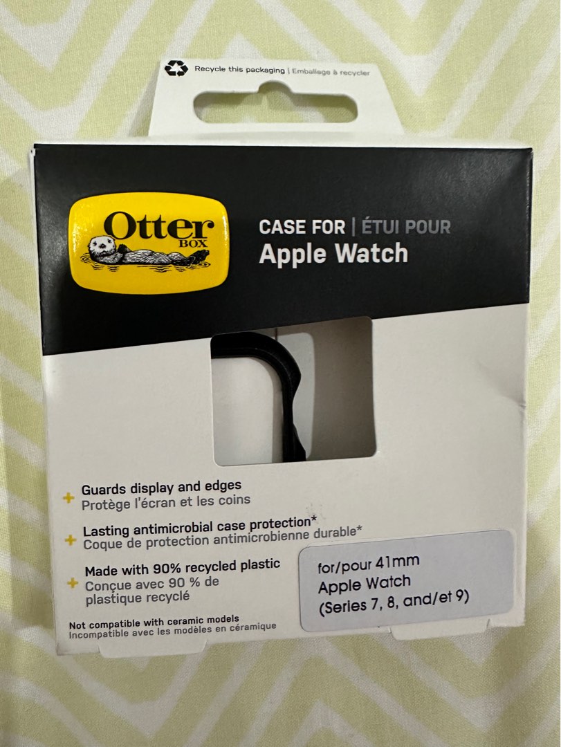 OtterBox Apple Watch Series 7 8 9 41mm Black Mobile Phones