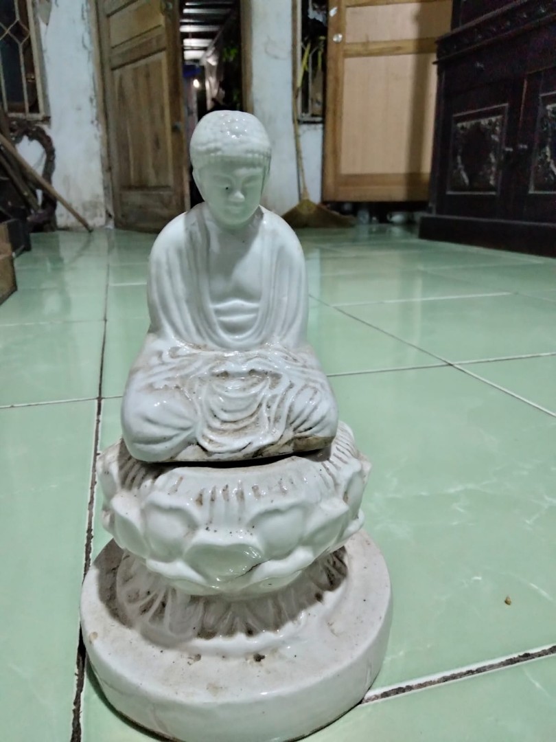 Patung Budha Antik Pajangan Di Carousell