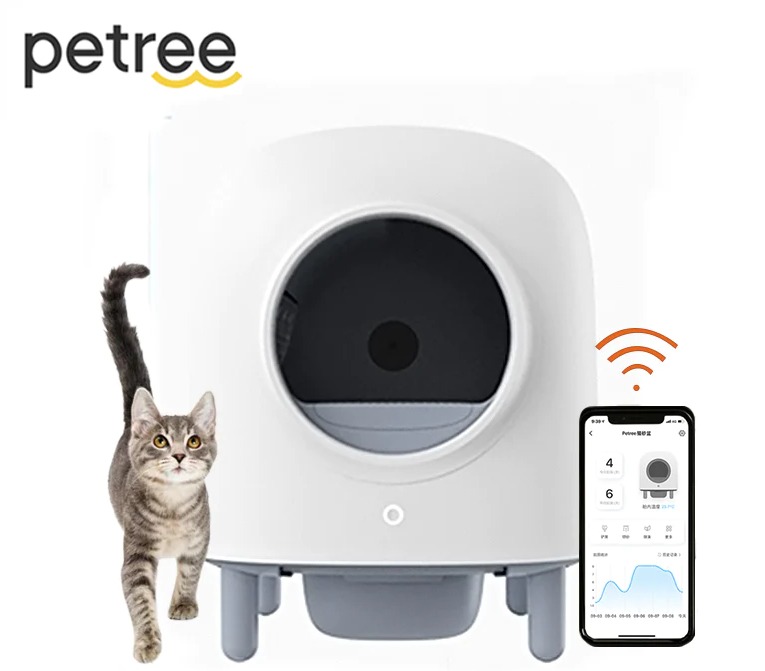 PETREE Automatic Cat Litter Box Gen 2, Pet Supplies, Homes & Other Pet Accessories on Carousell