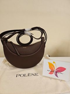Polène  Bag - Numéro Un Nano - Tan Textured leather