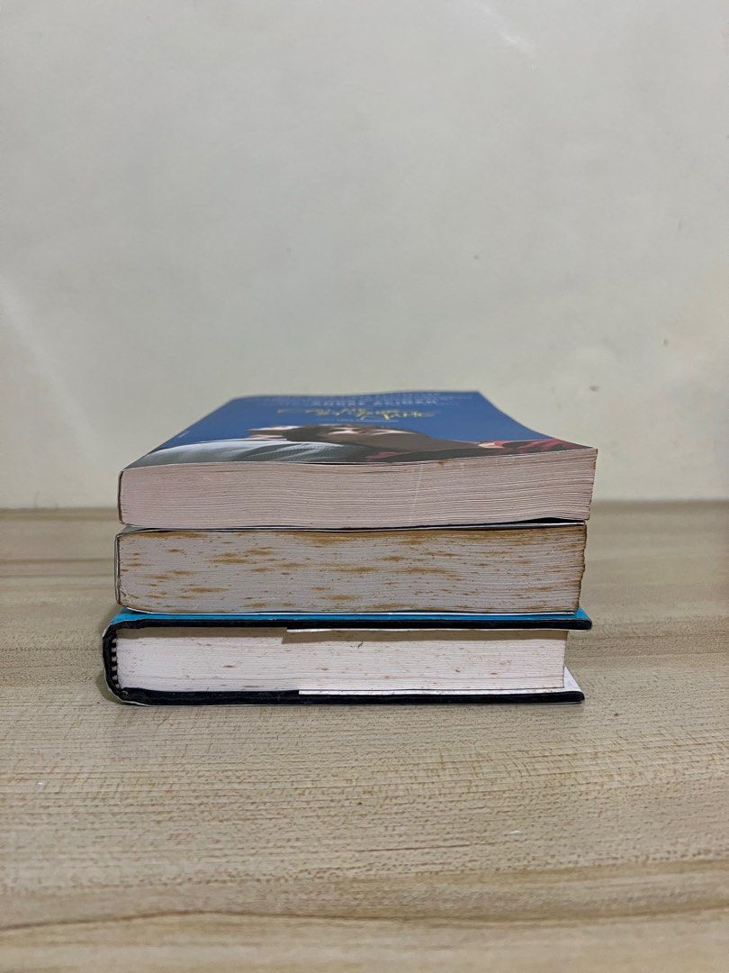 Preloved books for 250 PESOS each (Category: Storybooks) located in Mandaluyong City. Submitted by declutter.rs (Listing ID 1260522917, Image 2). Description: PRELOVED BOOKS FOR ₱250 EACH — 3 books or more, get one for free! — please manage your expectations as these are preloved and stored books (there are yellow stains on the sides & pages but still readable) AVAILABLE The fault in our stars (hard bound) SOLD Call me by your name Aristotle and 