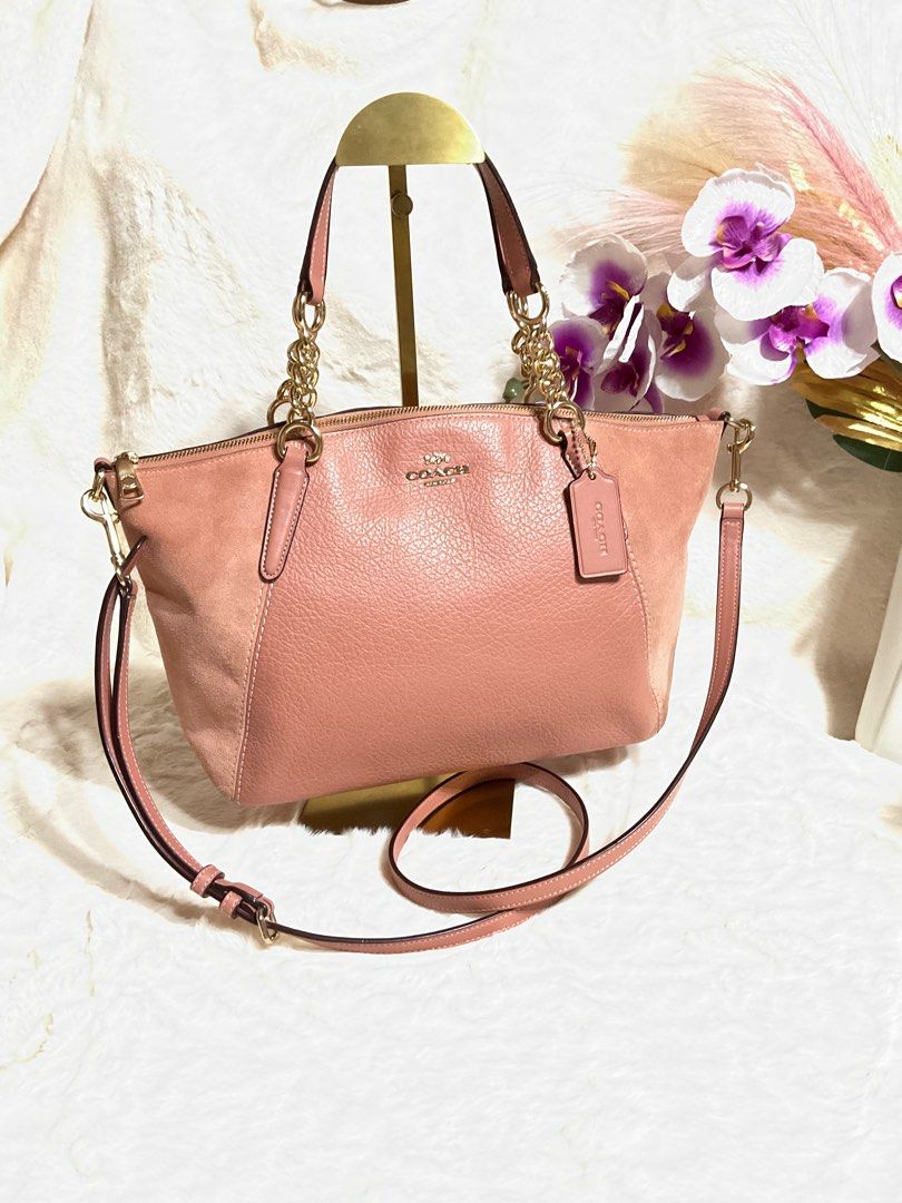 PRELOVED COACH F31410 SMALL KELSEY CHAIN SATCHEL Luxury Bags