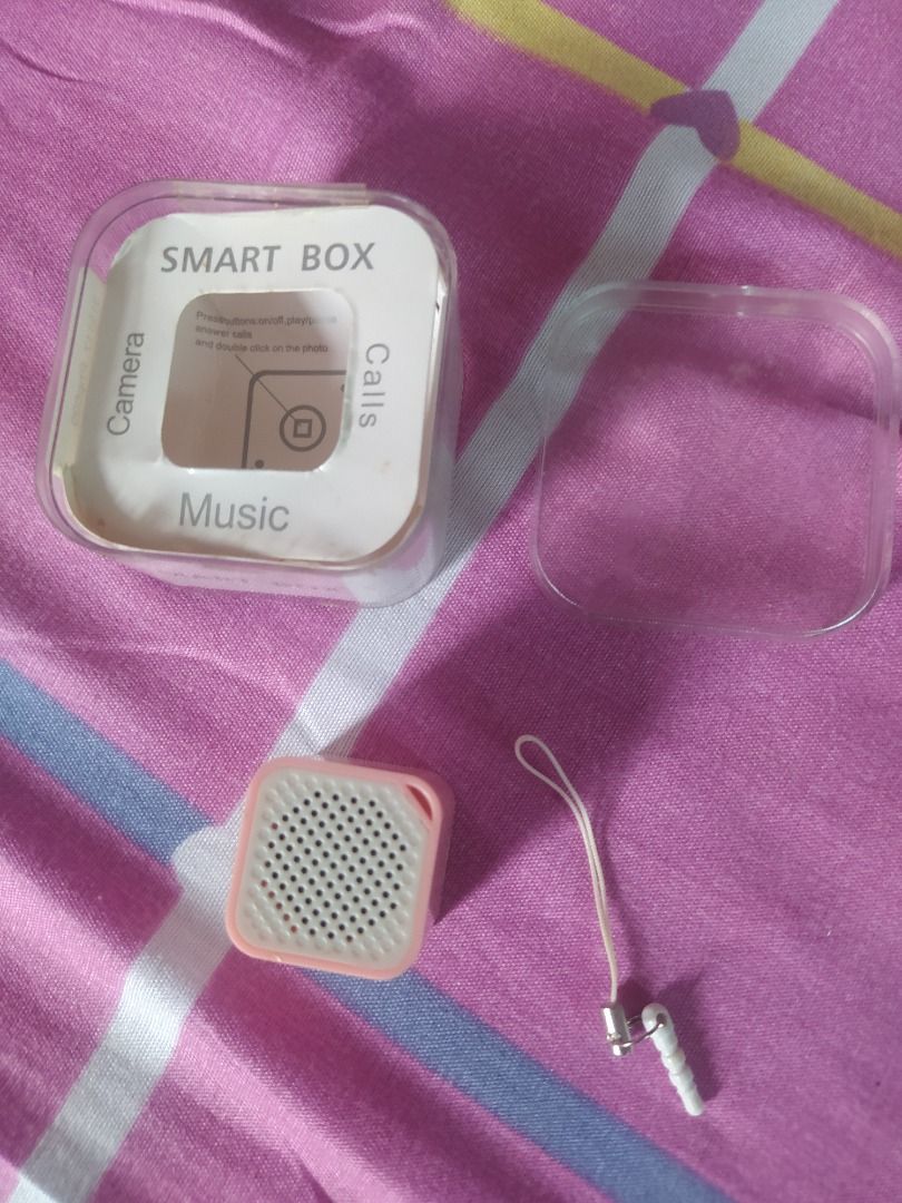 [PRE-LOVED] SMART BOX Mini Wireless Bluetooth Speaker, Audio, Portable ...
