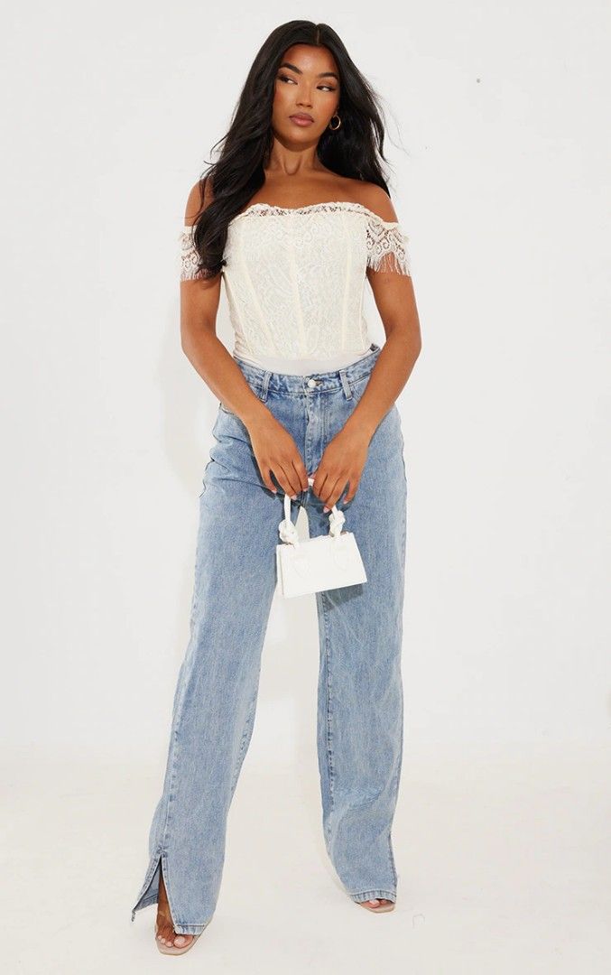 Boned bodysuit sale