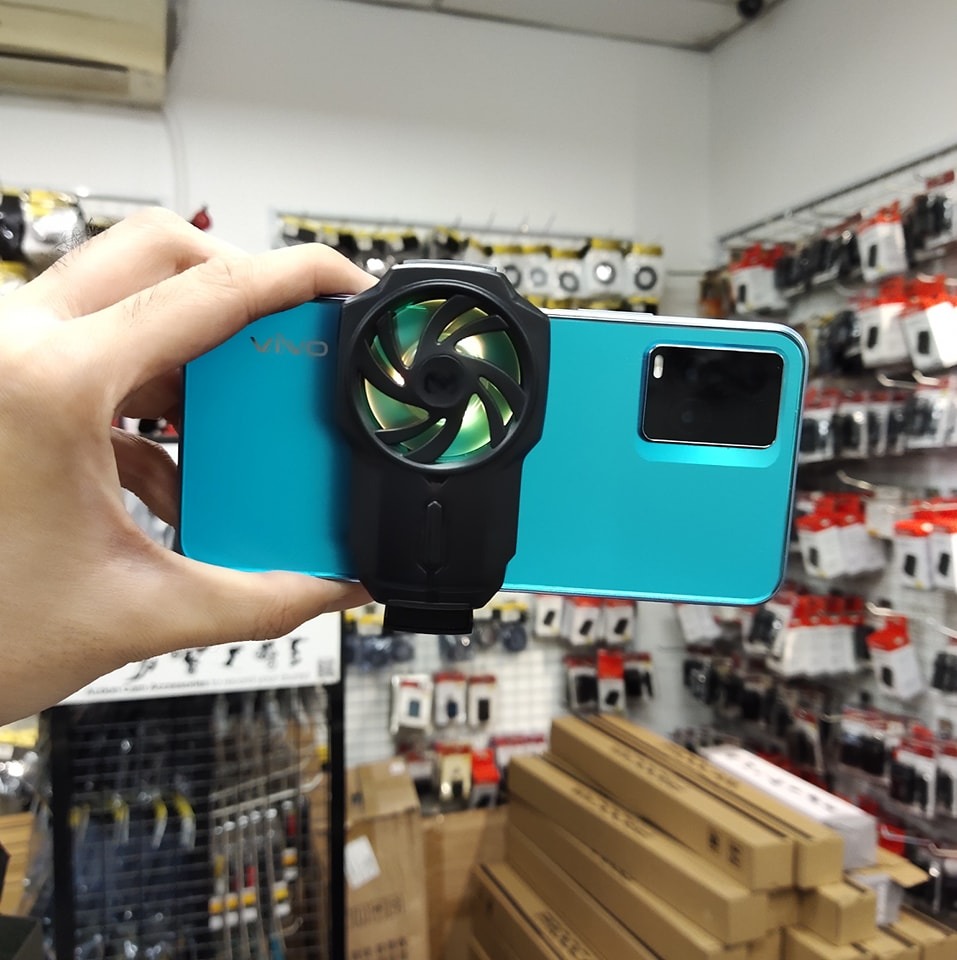 PROOCAM phone gaming fan cooler RGB light clip mobile game Mobile Phone ...
