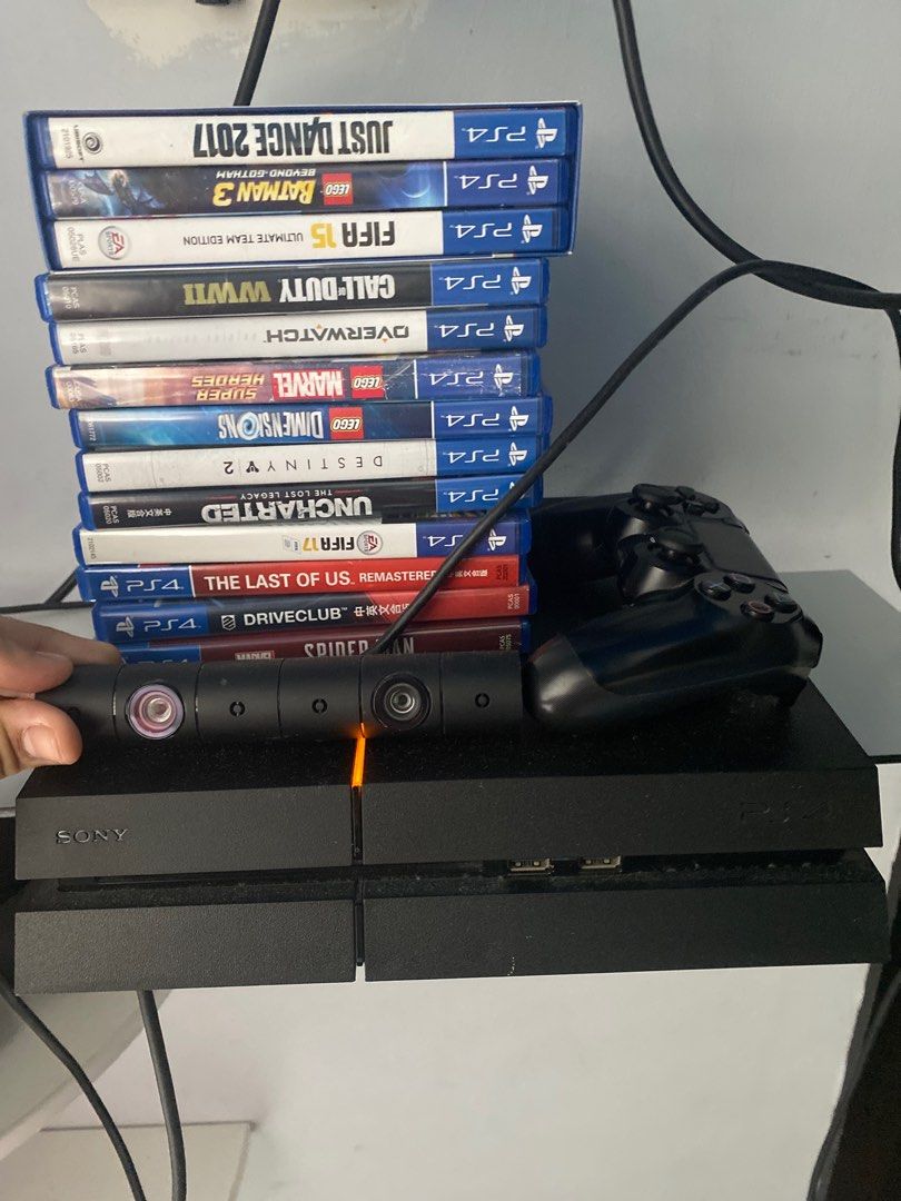 PS4,14 games and ps camera, Video Gaming, Video Game Consoles, PlayStation  on Carousell