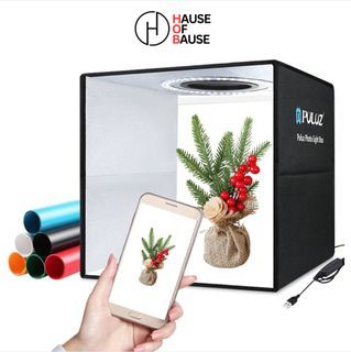 30cm Puluz Lightbox | Foldable Portable Lightbox Enhanced Photography