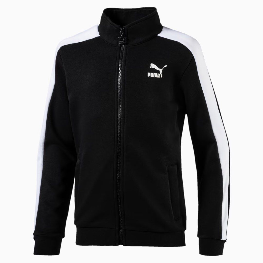 puma boys classic t7 track jacket 593722
