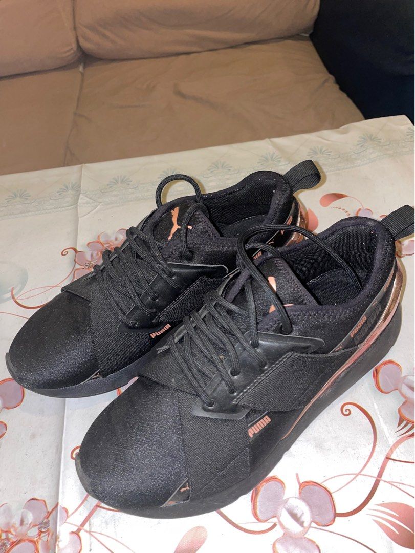 Puma muse rose deals gold japan