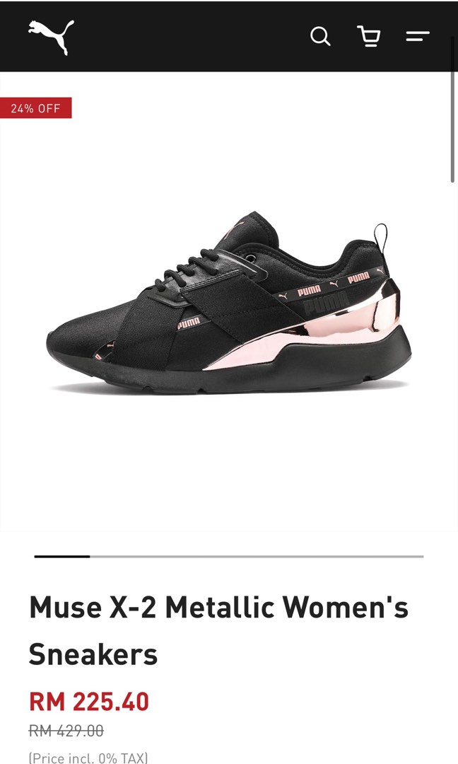 Puma black muse new arrivals