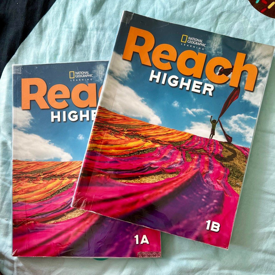 REACH HIGHER 1A・1B（テキスト & 教師用マニュアル）３冊セット Reach Higher 1A 1B ✨National Geographic Learning, 興趣及