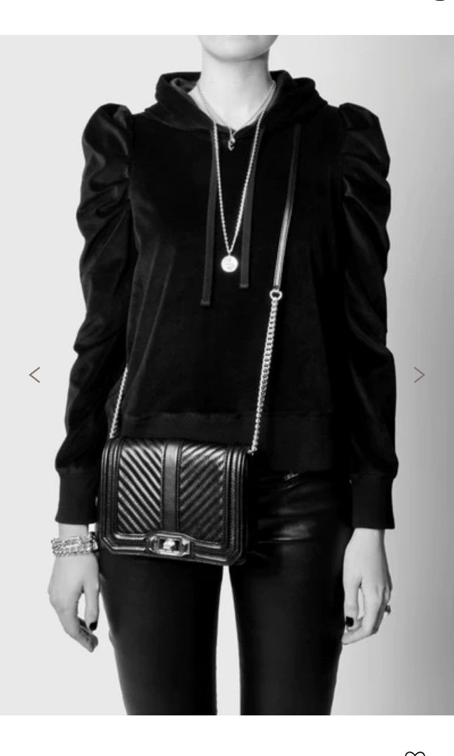 Rebecca minkoff small love leather crossbody bag sale