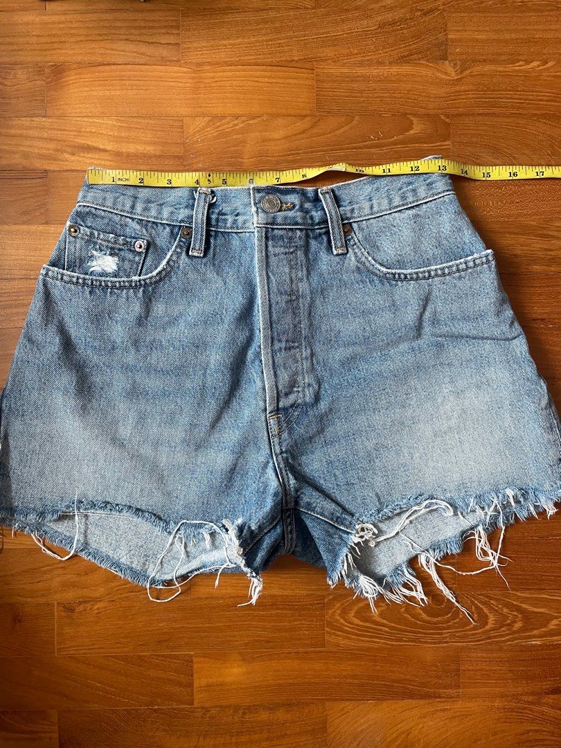 Cutoff denim hot sale