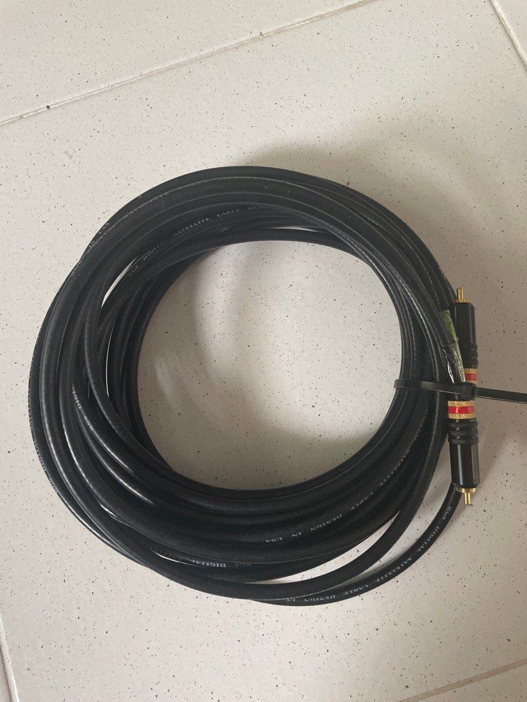 RG6 Digital Satellite Cable >5m, Audio, Other Audio Equipment on Carousell