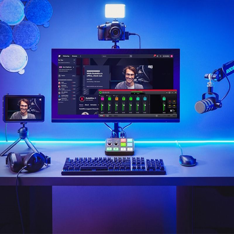 Rode Streamer X Audio Interface and Video Capture Card + RODE XDM-100 ...