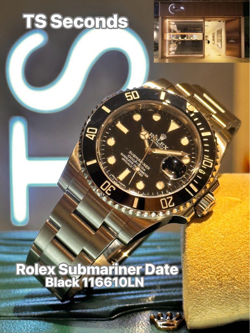 Rolex Submariner Date "Hulk" 40mm 116610LV Mint 2015