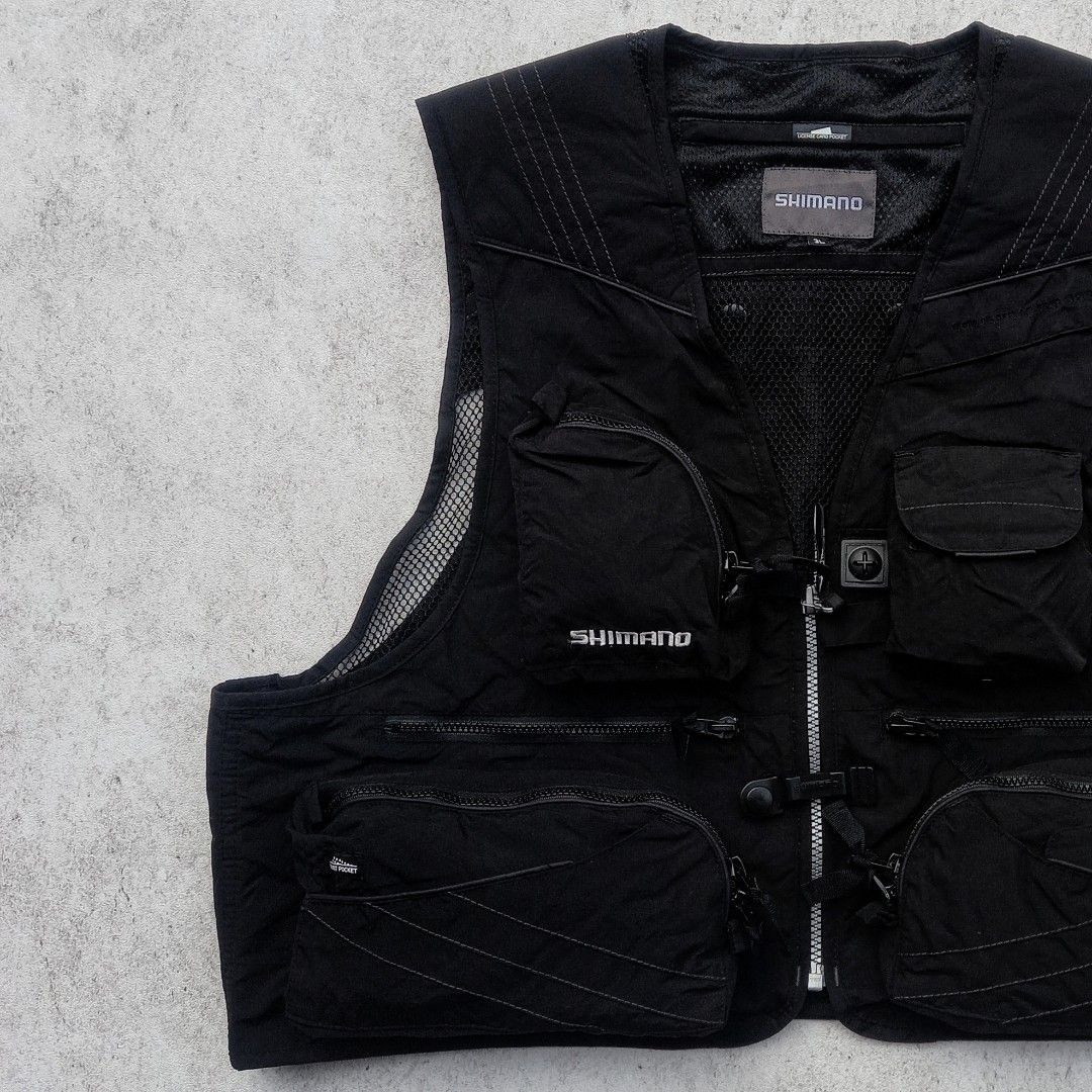 Rompi vest shimano 2way ve-032j utility fishing vest, Fesyen Pria, Pakaian  , Baju Luaran di Carousell