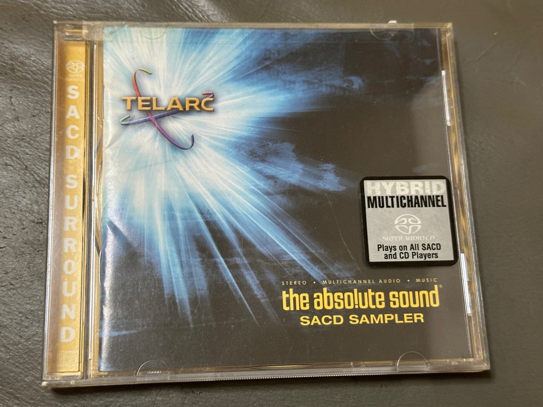 發燒試音多聲道SACD Telarc Absolute sound SACD sampler, 興趣及遊戲, 音樂、樂器 & 配件, 音樂與