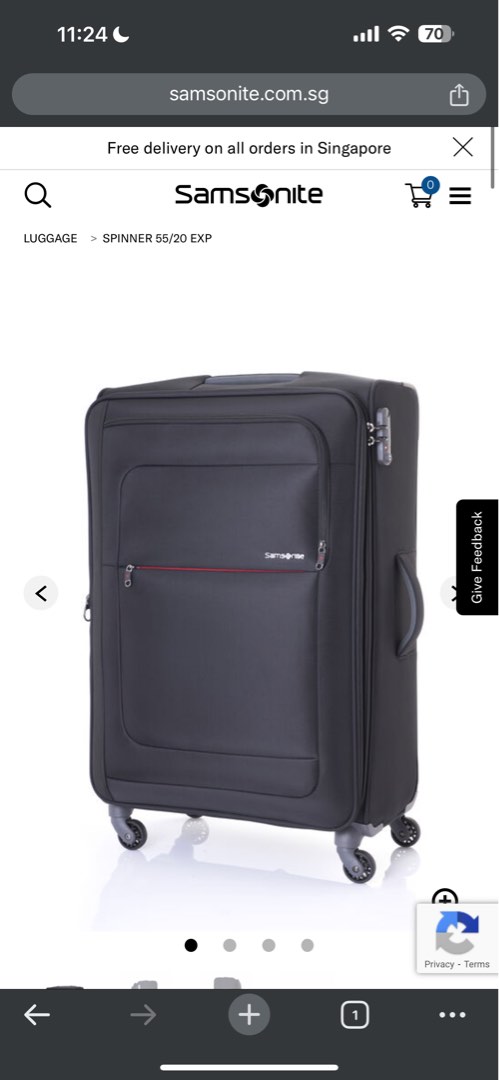 Samsonite populite spinner outlet