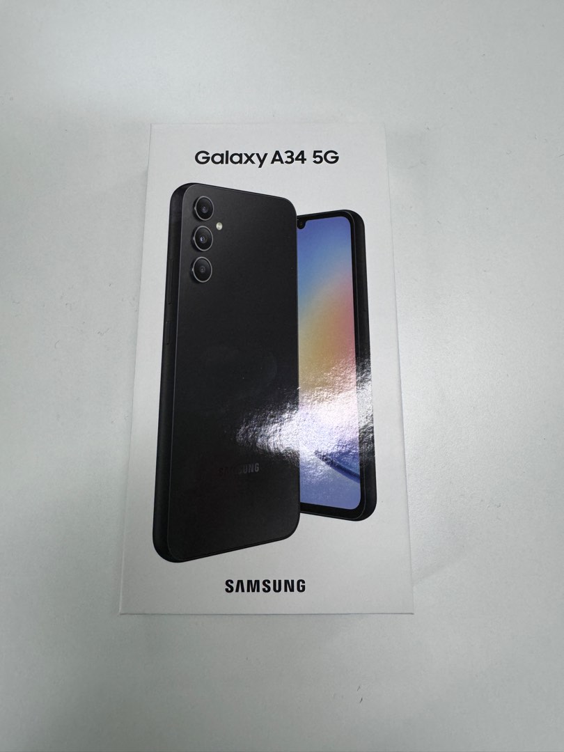 Samsung A34 5G 全新未拆, 手提電話, 手機, Android 安卓手機, Samsung