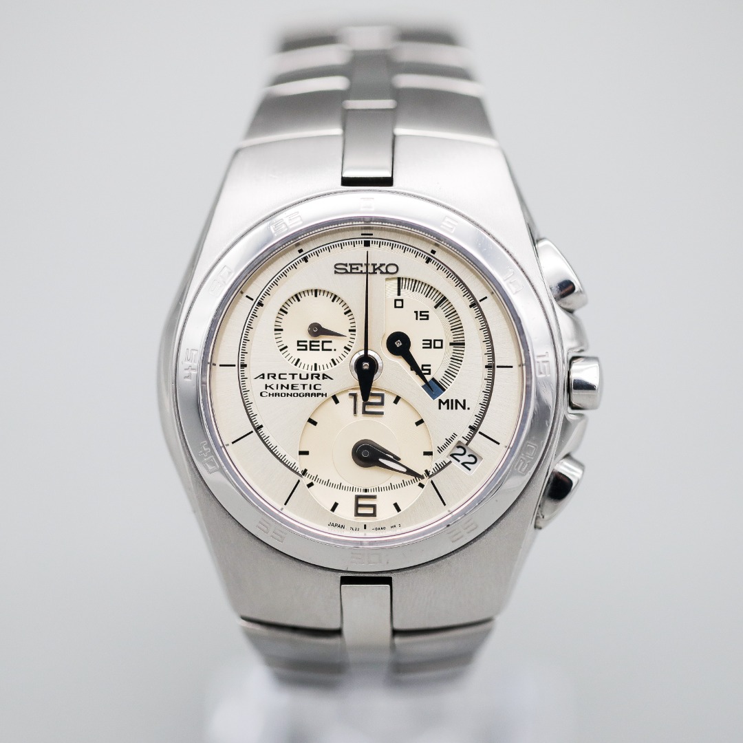 Seiko arctura kinetic chronograph price best sale