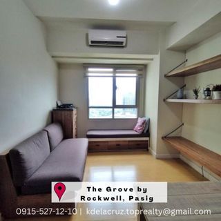 Semi-Furnished with Built in Fit Furniture 1 Bedroom unit for Sale  in The Grove by Rockwell, Pasig City