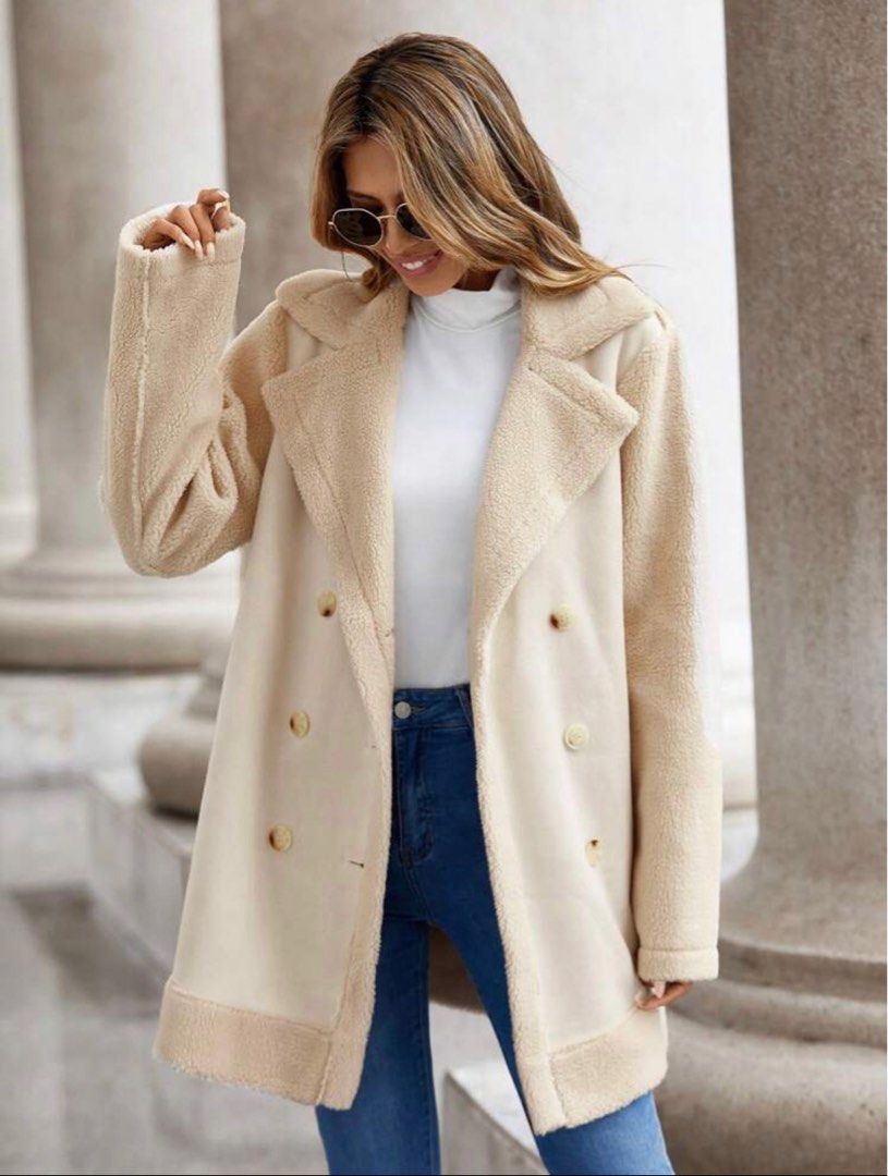 Shein teddy coat review discount