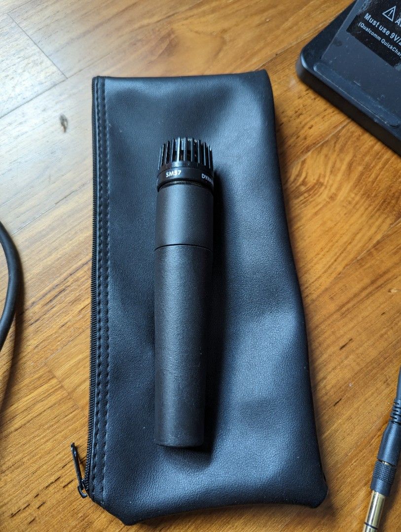 Shure SM57 Condenser Microphone, Audio, Microphones on Carousell