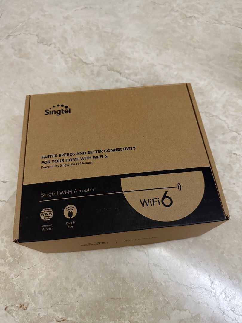 Singtel Wifi 6 Router (RT5703W), Computers & Tech, Parts & Accessories ...