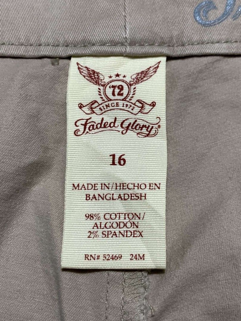 Faded glory women's hotsell plus size shorts