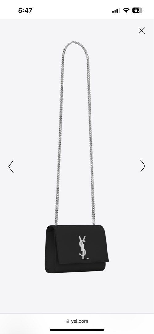 Ysl small clearance kate chain bag