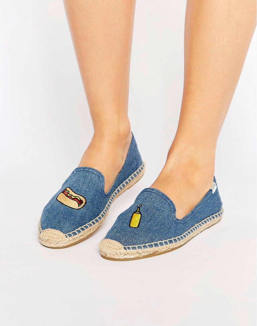 Soludos Espadrilles Hotdog Mustard US 9 Women s Fashion Footwear Flats on Carousell
