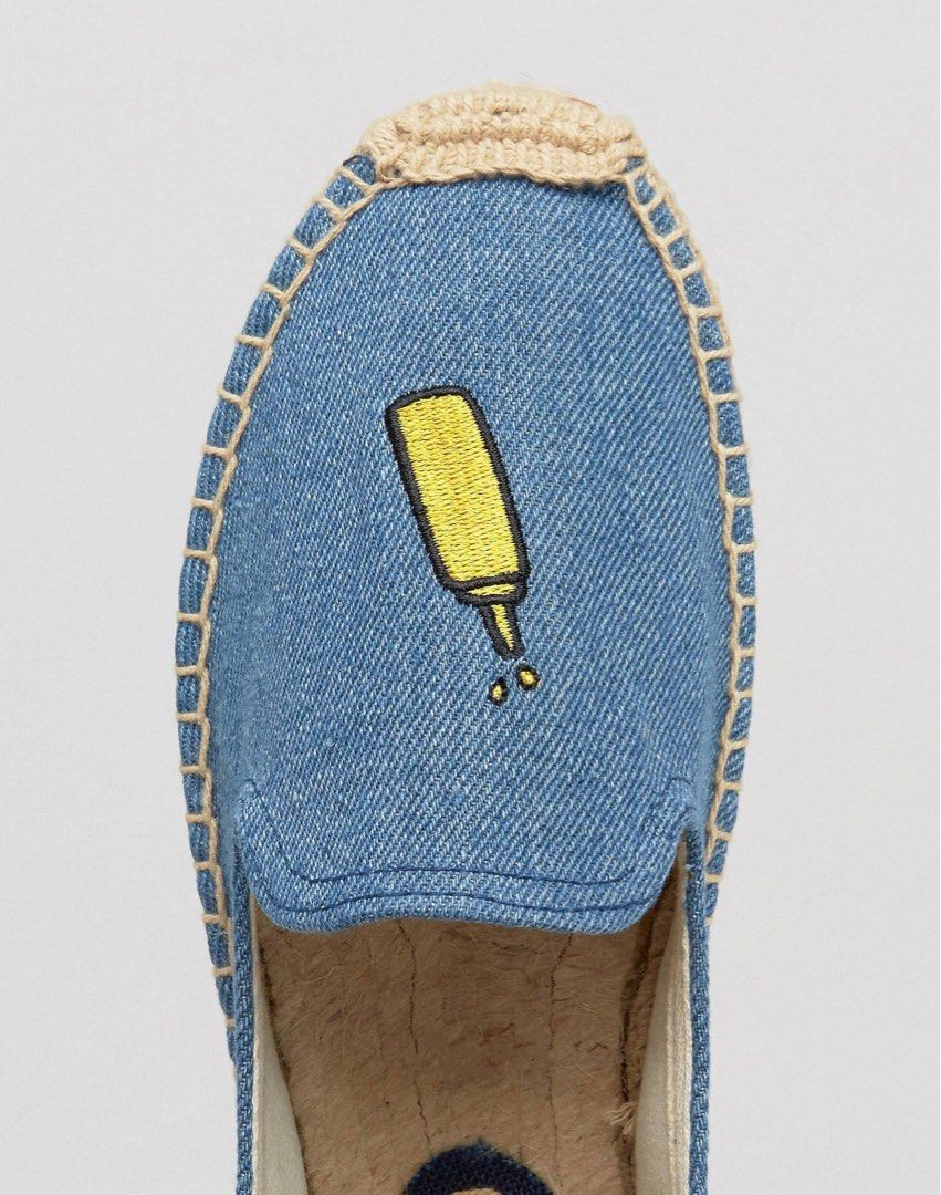 Soludos Espadrilles Hotdog Mustard US 9 Women s Fashion Footwear Flats on Carousell