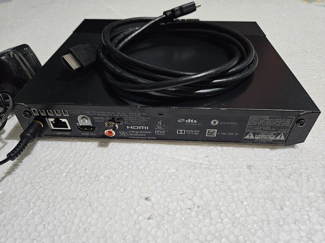 SONY BLURAY/DVD PLAYER, TV & Home Appliances, TV & Entertainment, Blu