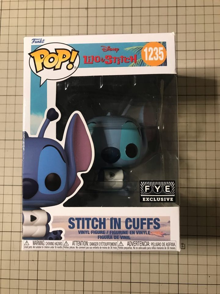 Funko Pop! Stitch In Cuffs 1235 Lilo & Stitch DIsney
