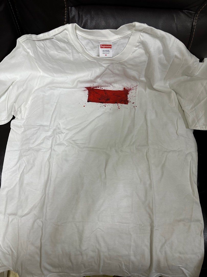 Supreme Ralph Steadman Box Logo Tee 黒 L-