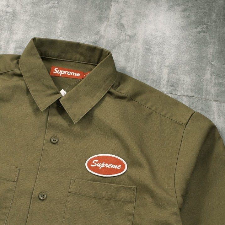 Supreme thermal sleeve work shirt FW 23 New York week 7