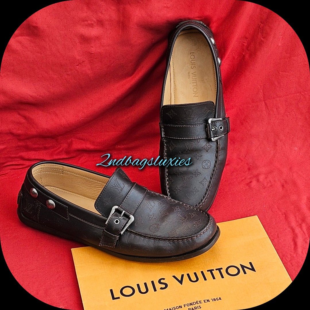 Lv brown monogram men's loafers preorder, Luxury, Sneakers & Footwear on  Carousell