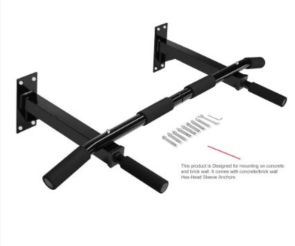 Heavy Duty Chin Up Bar/Pull up bar Wall Mounted for Gym and Home Gym