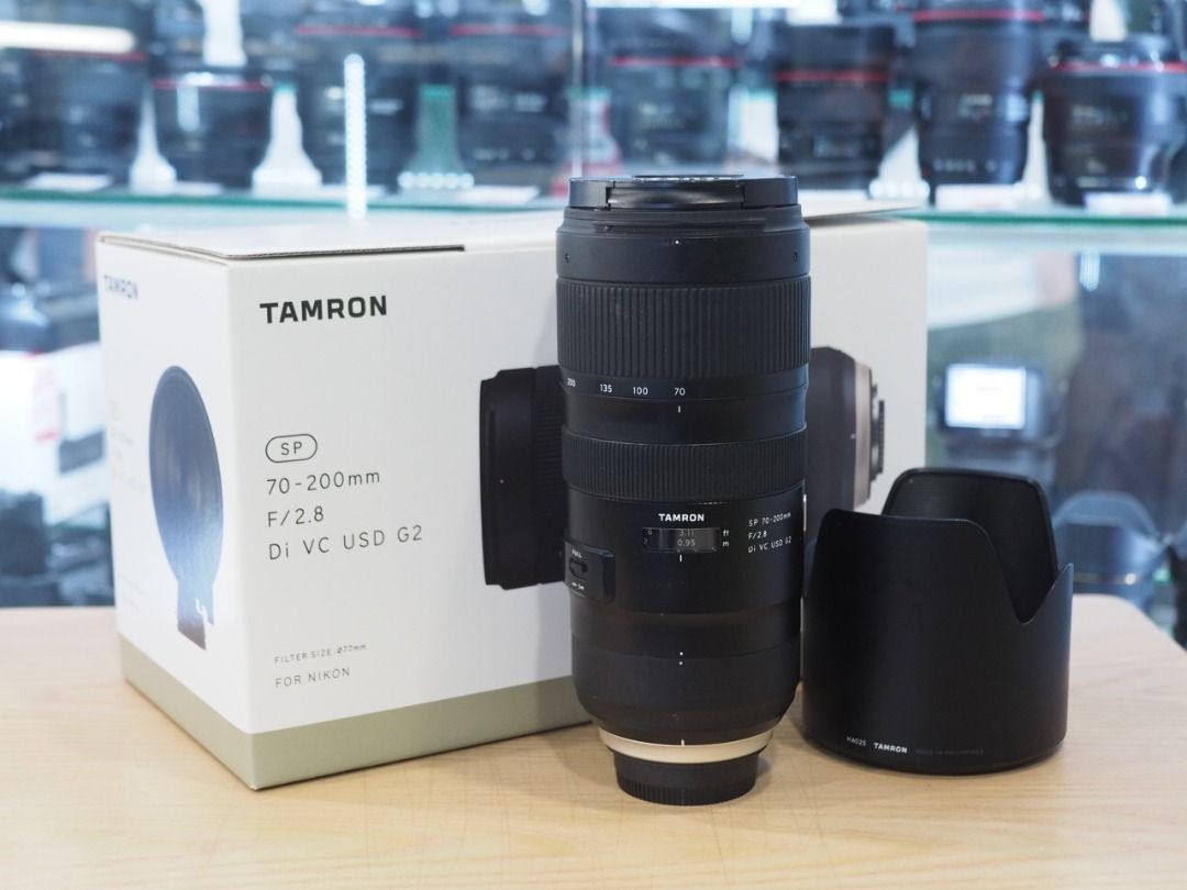 Tamron 70-200mm F2.8 G2 For Nikon, 攝影器材, 鏡頭及裝備- Carousell