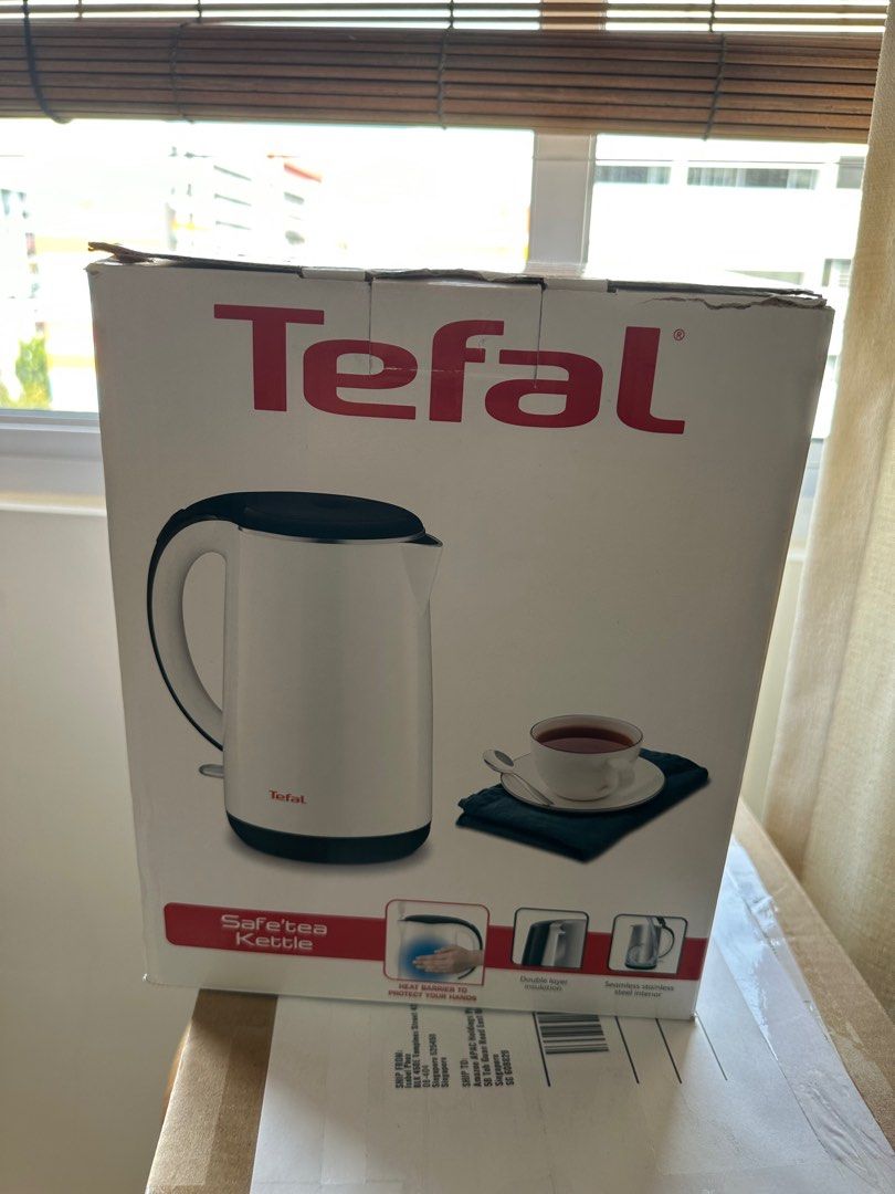 Tefal Kettle Safe Tea 1.7L (White), TV & Home Appliances, Kitchen