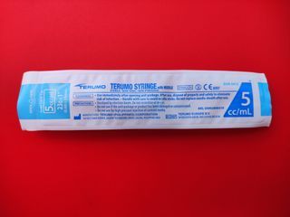 Terumo Syringe 5cc (medtech phlebotomy tackle box supplies)
