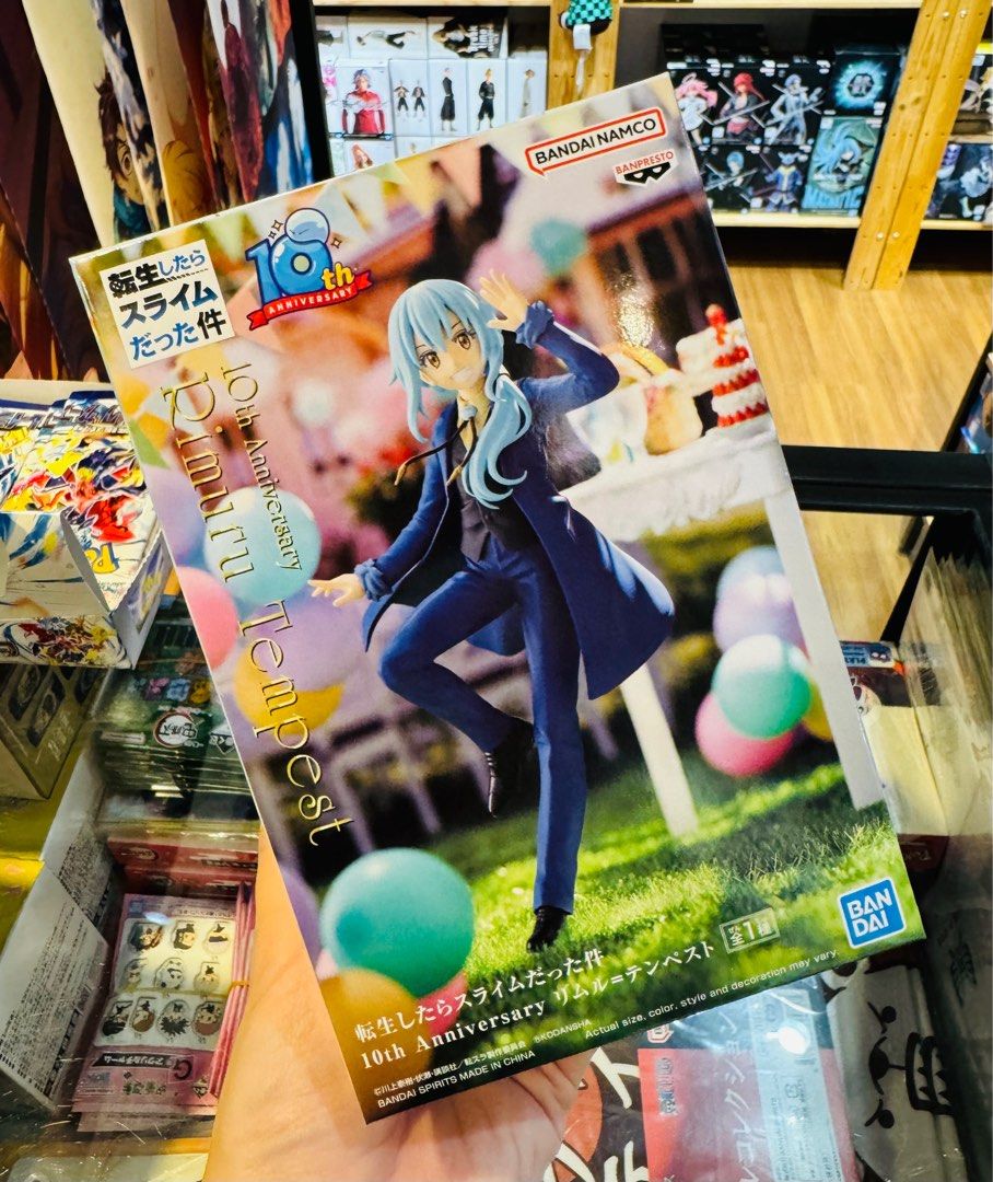 Figura Rimuru Tempest 10Th Anniversary That Time I Got Reincarnated as a Slime 16Cm