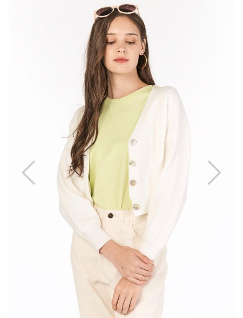 White hotsell closet cardigan
