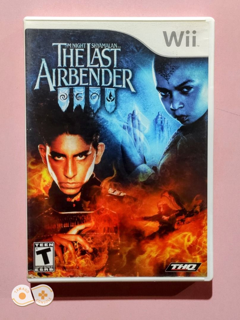 The Last Airbender Wii Game NTSC ENGLISH Language CIB