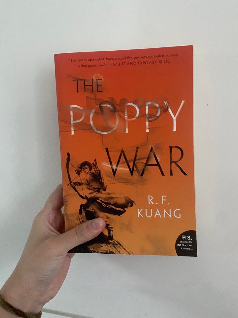 The Poppy War by R.F Kuang, Hobbies & Toys, Books & Magazines, Fiction ...