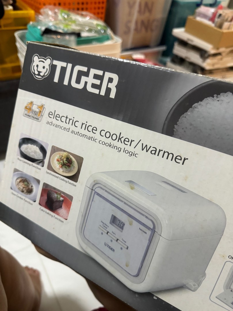Tiger electric rice cooker/warmer, TV & Home Appliances, Kitchen