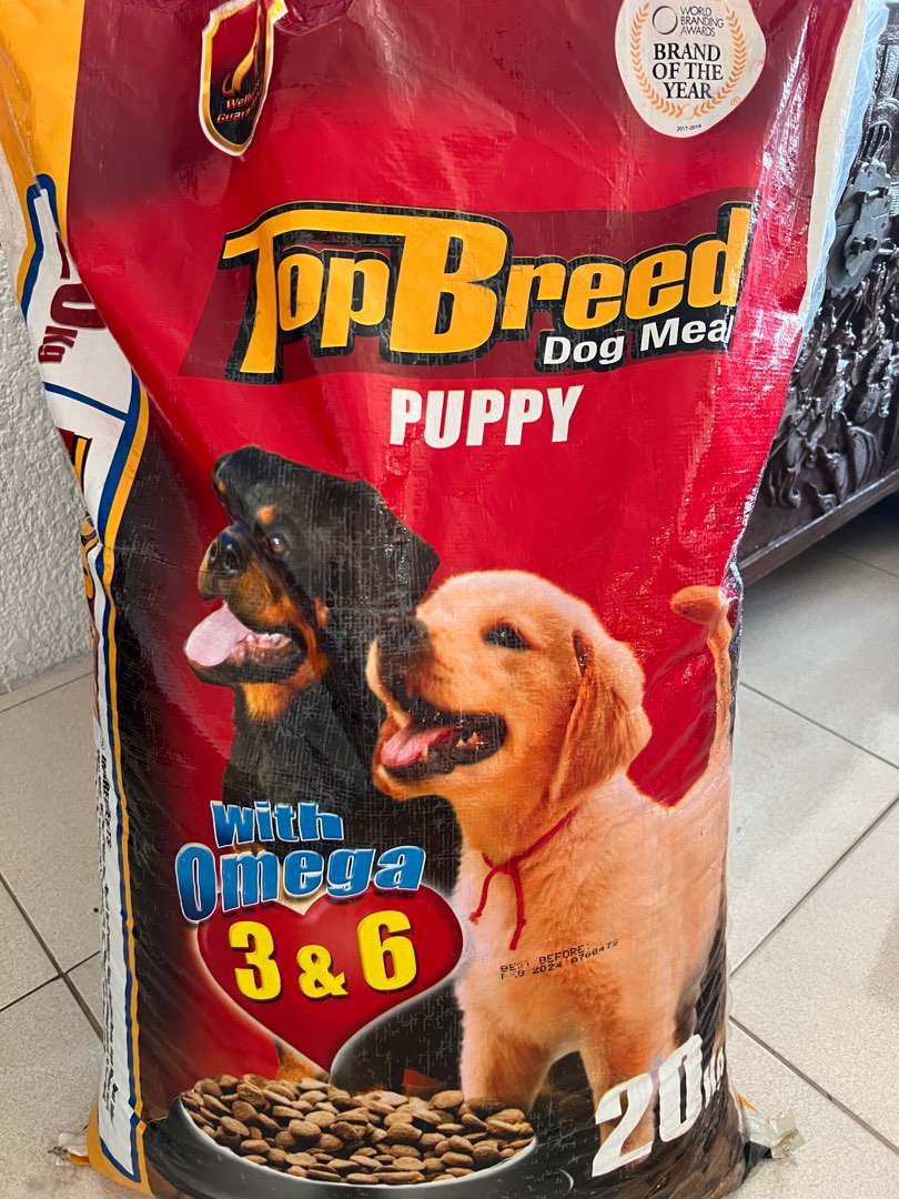 Top breed puppy dog food price on sale