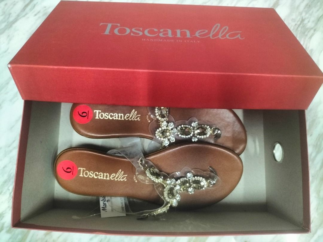 Toscanella silver sandals cheap